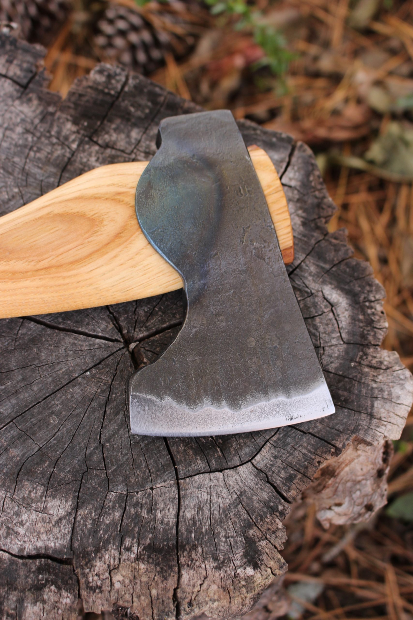 handmade, usa made, usa made axe, hatchet, chopping, wood chopping, outdoor, outdoorsman, survival, backwoodsman, hickory, axe made in america, axes made in the usa, ike bullington, wolf valley forge, valley forge, pack axe, back packing, camping, trail axe, hunting axe, trappers axe, camp axe, bush axe, belt axe, pack axe, leather shoulder rig, chopping axe, leather axe carrier, shoulder sling for axe, carpenter's axe, Wolf Valley Forge, Wolf Valley Forge axe release, Axe Wax, haversack, go bag, man purse, man bag, canvas bag, reenactor, reenacting, Trekker Axe, Axe Life, Splitting Wedge, Handforged, Wedge