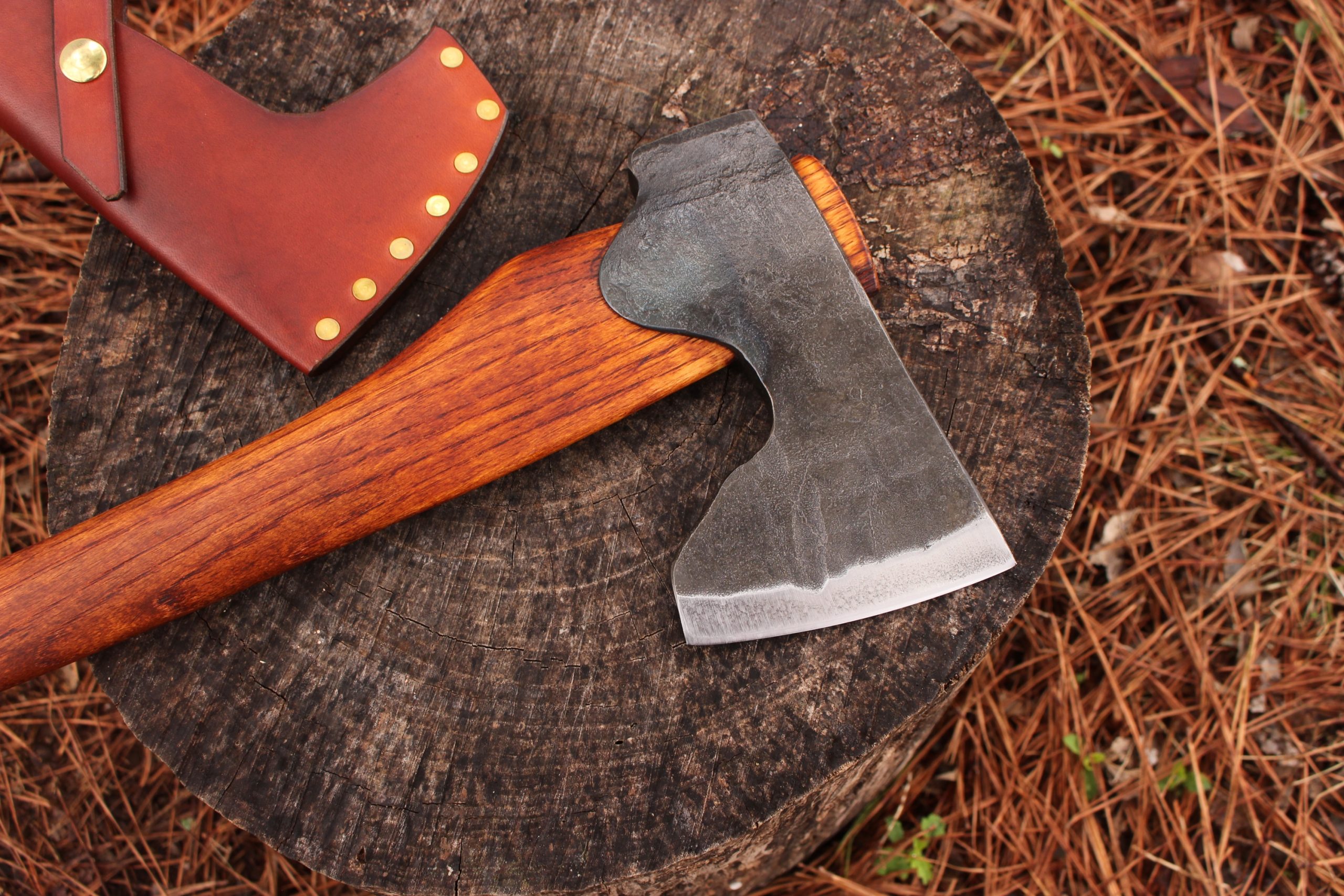 handmade, usa made, usa made axe, hatchet, chopping, wood chopping, outdoor, outdoorsman, survival, backwoodsman, hickory, axe made in america, axes made in the usa, ike bullington, wolf valley forge, valley forge, pack axe, back packing, camping, trail axe, hunting axe, trappers axe, camp axe, bush axe, belt axe, pack axe, leather shoulder rig, chopping axe, leather axe carrier, shoulder sling for axe, carpenter's axe, Wolf Valley Forge, Wolf Valley Forge axe release, Axe Wax, haversack, go back, man purse, man bag, canvas bag, reenactor, reenacting