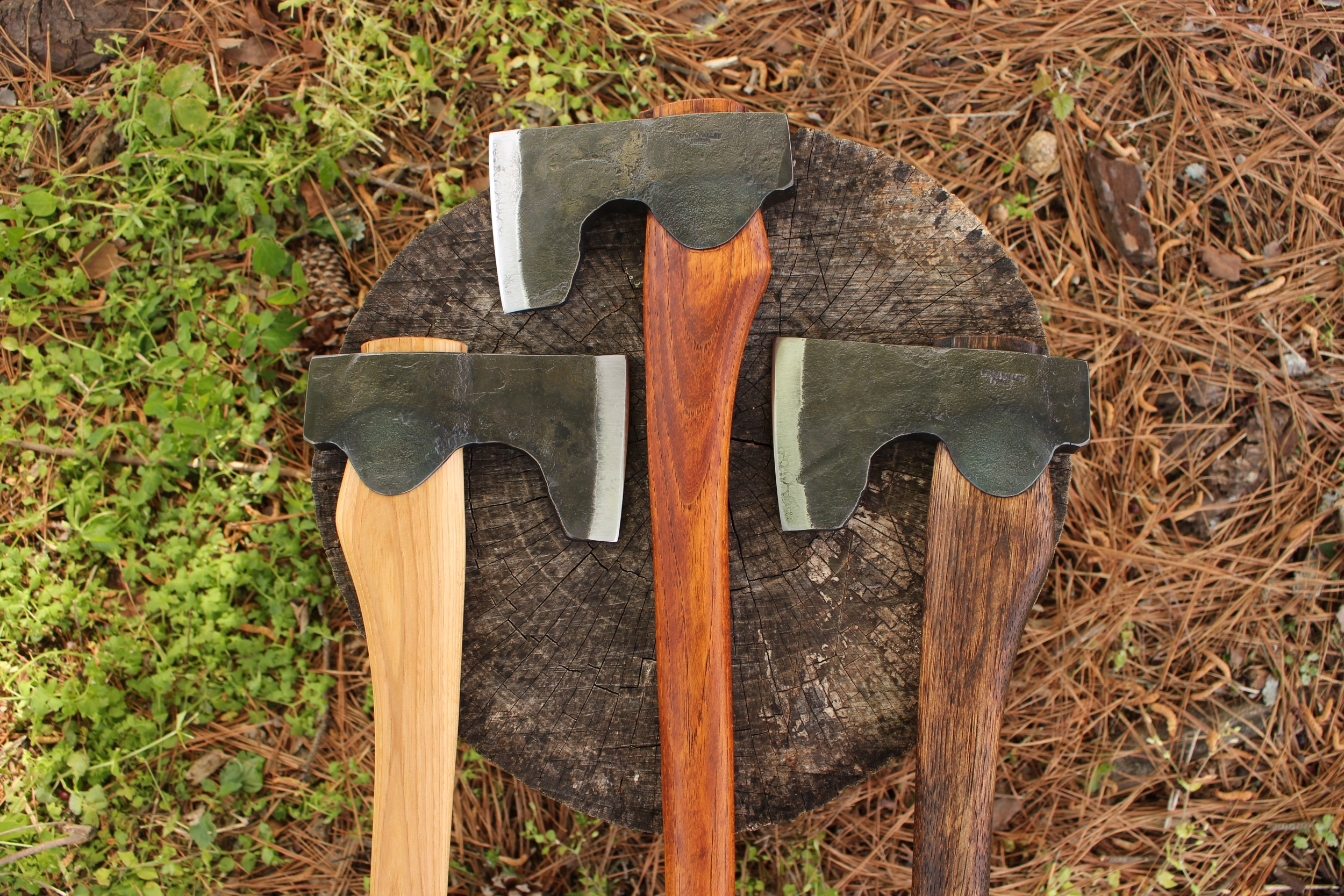 handmade, usa made, usa made axe, hatchet, chopping, wood chopping, outdoor, outdoorsman, survival, backwoodsman, hickory, axe made in amera, axes made in the usa, ike bullington, wolf valley forge, valley forge, pack axe, back packing, camping, trail axe, hunting axe, trappers axe, camp axe, bush axe, belt axe, pack axe, leather shoulder rig, chopping axe, leather axe carrier, shoulder sling for axe, Carpenter's Axe, New Wolf Valley Forge Axe Release, WVF