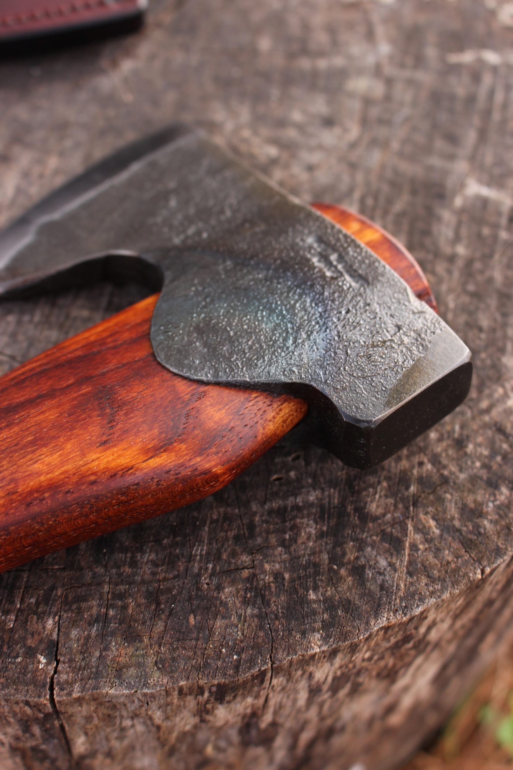 handmade, usa made, usa made axe, hatchet, chopping, wood chopping, outdoor, outdoorsman, survival, backwoodsman, hickory, axe made in amera, axes made in the usa, ike bullington, wolf valley forge, valley forge, pack axe, back packing, camping, trail axe, hunting axe, trappers axe, camp axe, bush axe, belt axe, pack axe, leather shoulder rig, chopping axe, leather axe carrier, shoulder sling for axe, Carpenter's Axe, New Wolf Valley Forge Axe Release, WVF