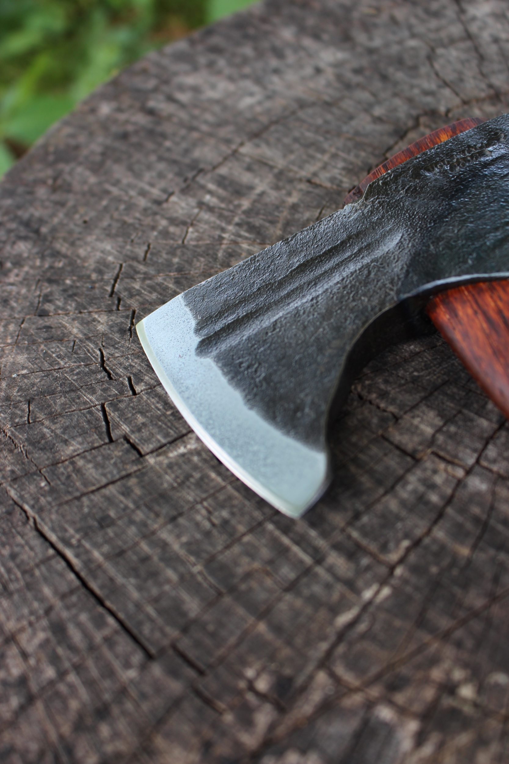handmade, usa made, usa made axe, hatchet, chopping, wood chopping, outdoor, outdoorsman, survival, backwoodsman, hickory, axe made in amera, axes made in the usa, ike bullington, wolf valley forge, valley forge, pack axe, back packing, camping, trail axe, hunting axe, trappers axe, camp axe, bush axe, belt axe, pack axe, leather shoulder rig, chopping axe, leather axe carrier, shoulder sling for axe, Carpenter's Axe, New Wolf Valley Forge Axe Release, WVF