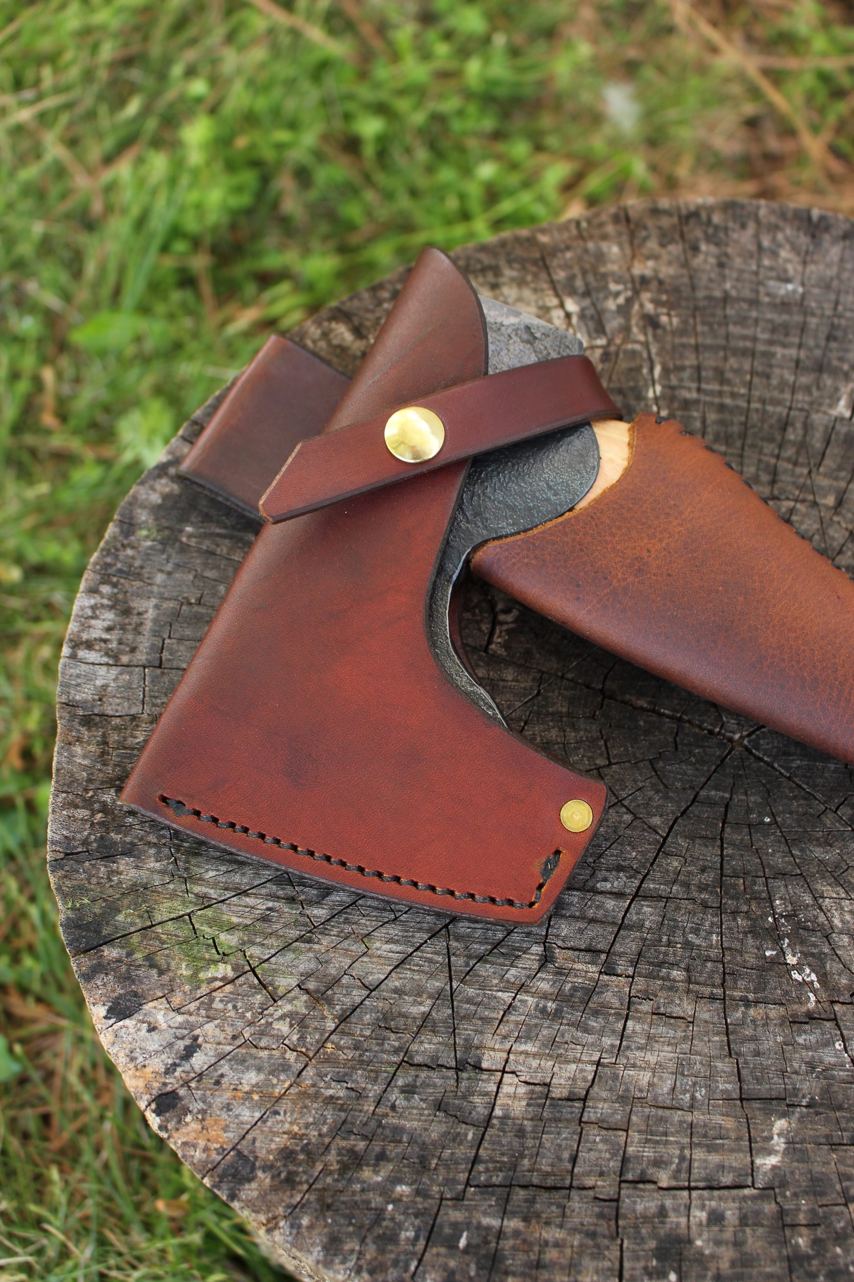 handmade, usa made, usa made axe, hatchet, chopping, wood chopping, outdoor, outdoorsman, survival, backwoodsman, hickory, axe made in amera, axes made in the usa, ike bullington, wolf valley forge, valley forge, pack axe, back packing, camping, trail axe, hunting axe, trappers axe, camp axe, bush axe, belt axe, pack axe, leather shoulder rig, chopping axe, leather axe carrier, shoulder sling for axe, Carpenter's Axe, New Wolf Valley Forge Axe Release, WVF