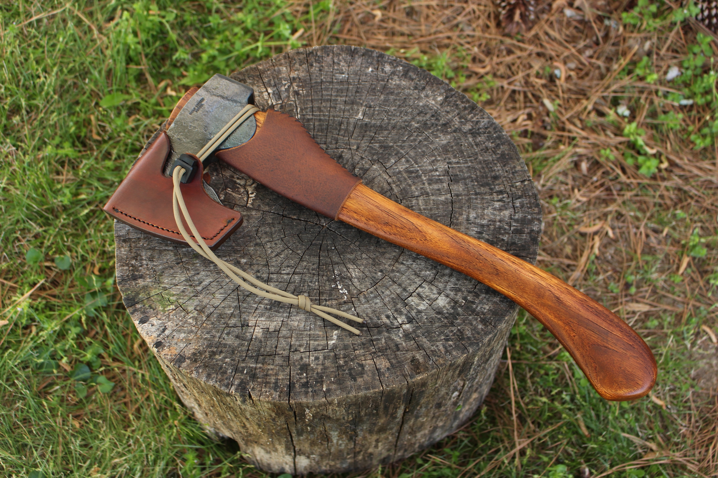 handmade, usa made, usa made axe, hatchet, chopping, wood chopping, outdoor, outdoorsman, survival, backwoodsman, hickory, axe made in amera, axes made in the usa, ike bullington, wolf valley forge, valley forge, pack axe, back packing, camping, trail axe, hunting axe, trappers axe, camp axe, bush axe, belt axe, pack axe, leather shoulder rig, chopping axe, leather axe carrier, shoulder sling for axe, Carpenter's Axe, New Wolf Valley Forge Axe Release, WVF