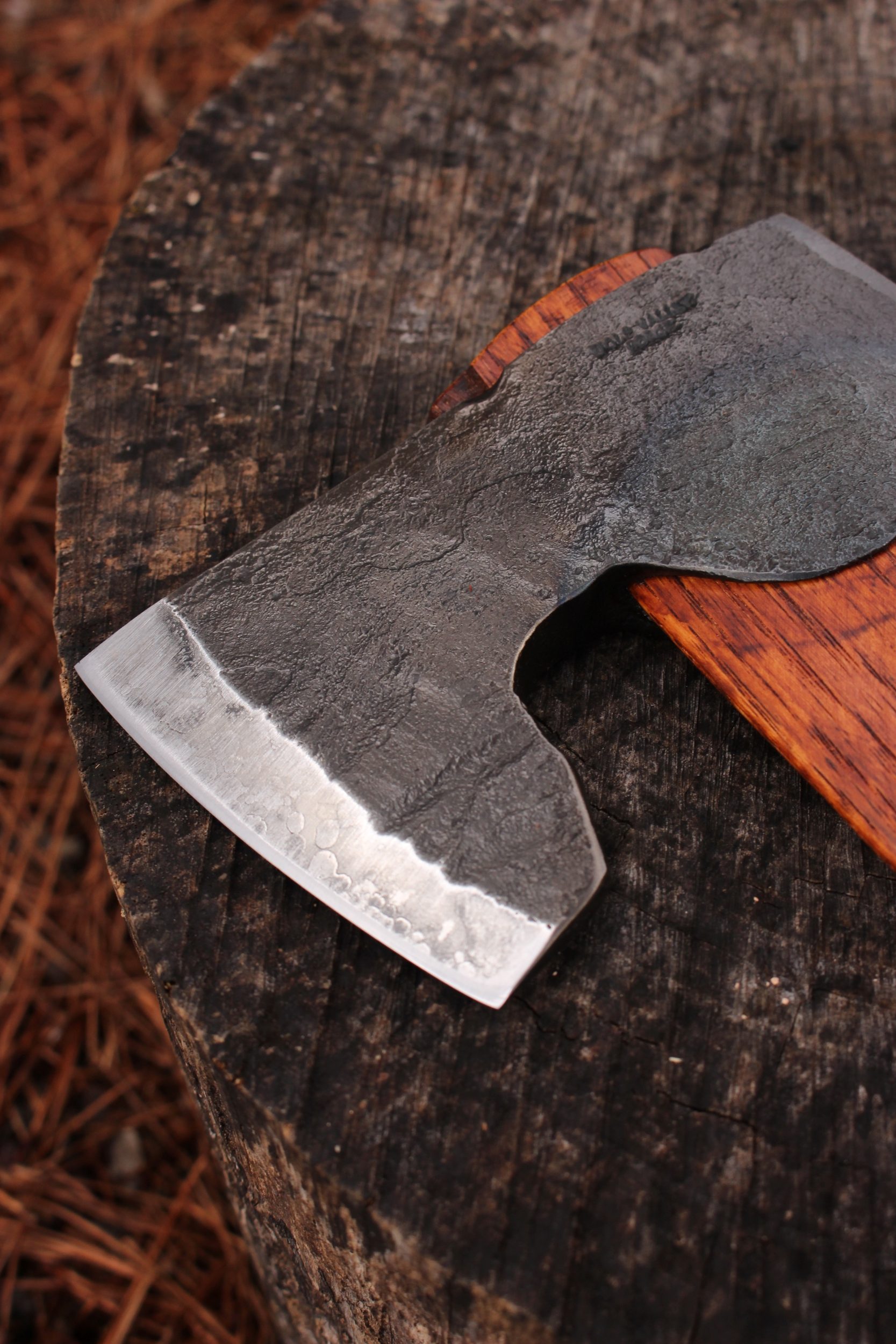 handmade, usa made, usa made axe, hatchet, chopping, wood chopping, outdoor, outdoorsman, survival, backwoodsman, hickory, axe made in amera, axes made in the usa, ike bullington, wolf valley forge, valley forge, pack axe, back packing, camping, trail axe, hunting axe, trappers axe, camp axe, bush axe, belt axe, pack axe, leather shoulder rig, chopping axe, leather axe carrier, shoulder sling for axe, Carpenter's Axe, New Wolf Valley Forge Axe Release, WVF