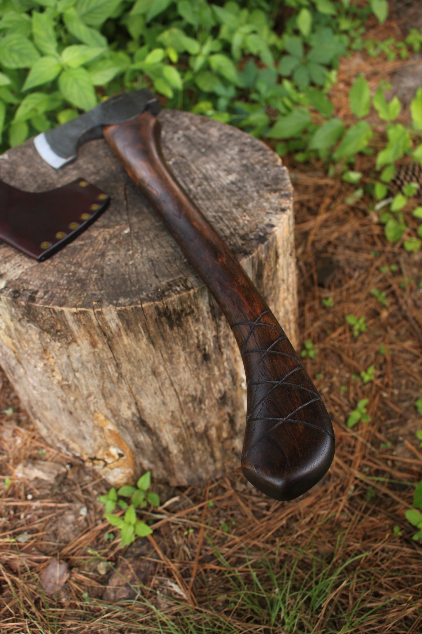 handmade, usa made, usa made axe, hatchet, chopping, wood chopping, outdoor, outdoorsman, survival, backwoodsman, hickory, axe made in america, axes made in the usa, ike bullington, wolf valley forge, valley forge, pack axe, back packing, camping, trail axe, hunting axe, trappers axe, camp axe, bush axe, belt axe, pack axe, leather shoulder rig, chopping axe, leather axe carrier, shoulder sling for axe, carpenter's axe, Wolf Valley Forge, Wolf Valley Forge axe release, Axe Wax, haversack, go back, man purse, man bag, canvas bag, reenactor, reenacting, Trekker Axe