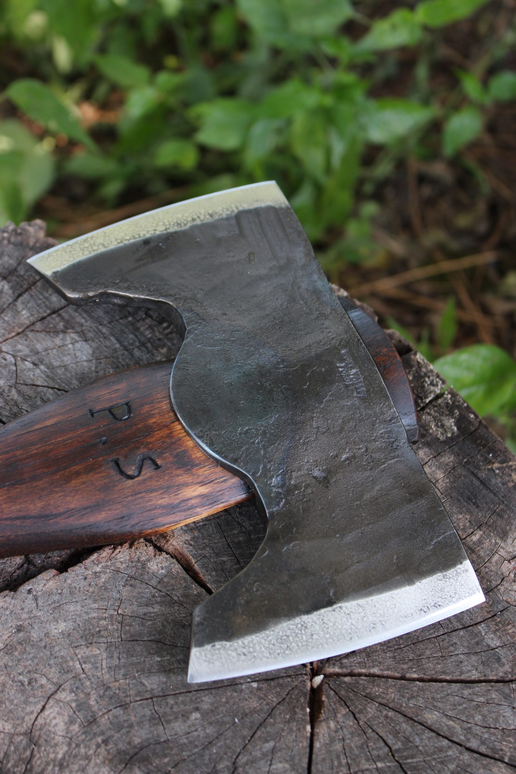 handmade, usa made, usa made axe, hatchet, chopping, wood chopping, outdoor, outdoorsman, survival, backwoodsman, hickory, axe made in amera, axes made in the usa, ike bullington, wolf valley forge, valley forge, pack axe, back packing, camping, trail axe, hunting axe, trappers axe, camp axe, bush axe, belt axe, pack axe, leather shoulder rig, chopping axe, leather axe carrier, shoulder sling for axe, Carpenter's Axe, New Wolf Valley Forge Axe Release, WVF