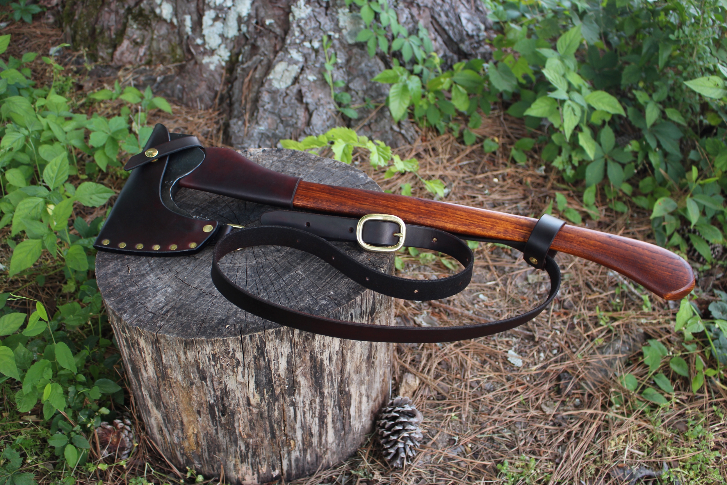 Chad’s Chocolate Brown Canoe Axe