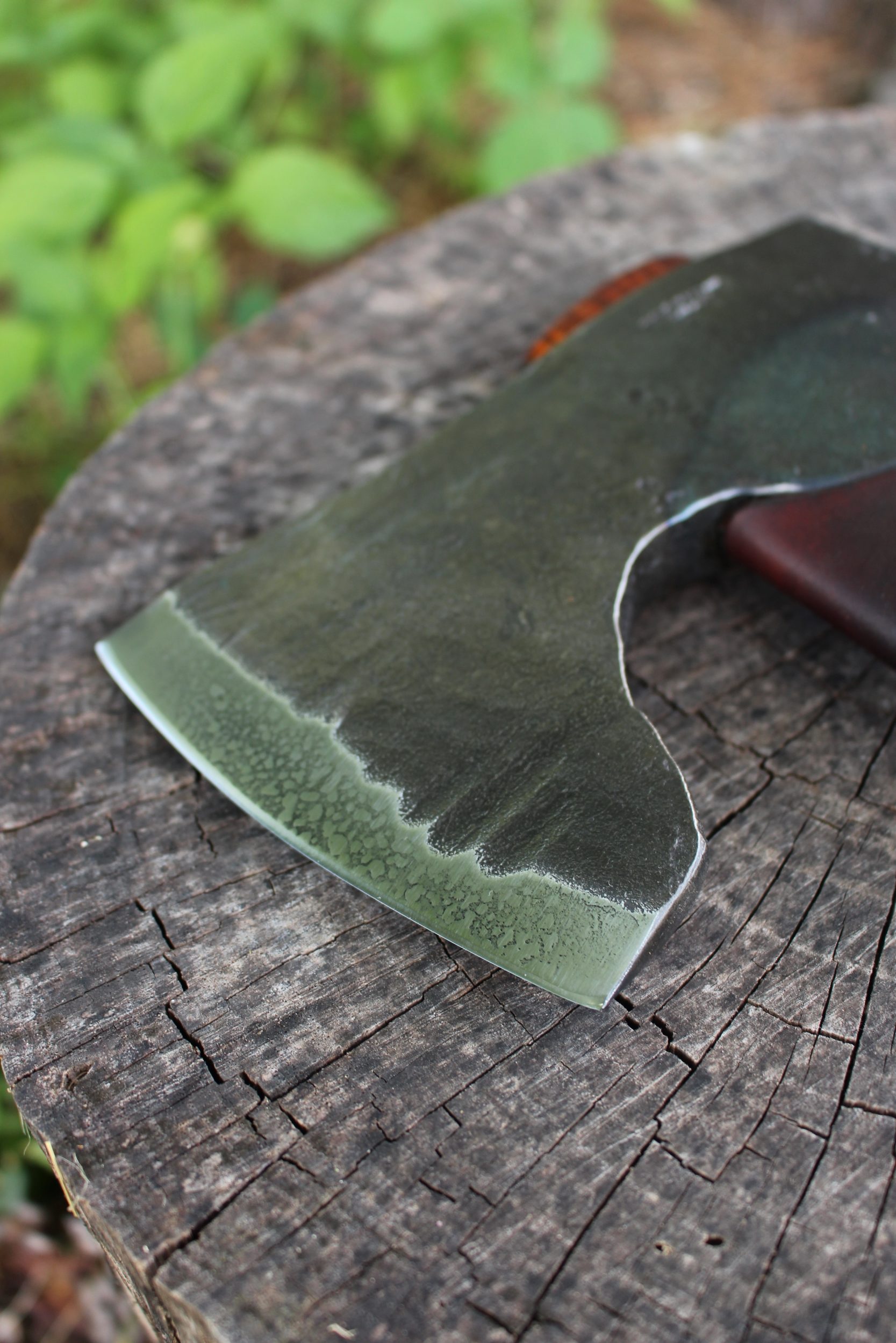 handmade, usa made, usa made axe, hatchet, chopping, wood chopping, outdoor, outdoorsman, survival, backwoodsman, hickory, axe made in amera, axes made in the usa, ike bullington, wolf valley forge, valley forge, pack axe, back packing, camping, trail axe, hunting axe, trappers axe, camp axe, bush axe, belt axe, pack axe, leather shoulder rig, chopping axe, leather axe carrier, shoulder sling for axe, Carpenter's Axe, New Wolf Valley Forge Axe Release, WVF