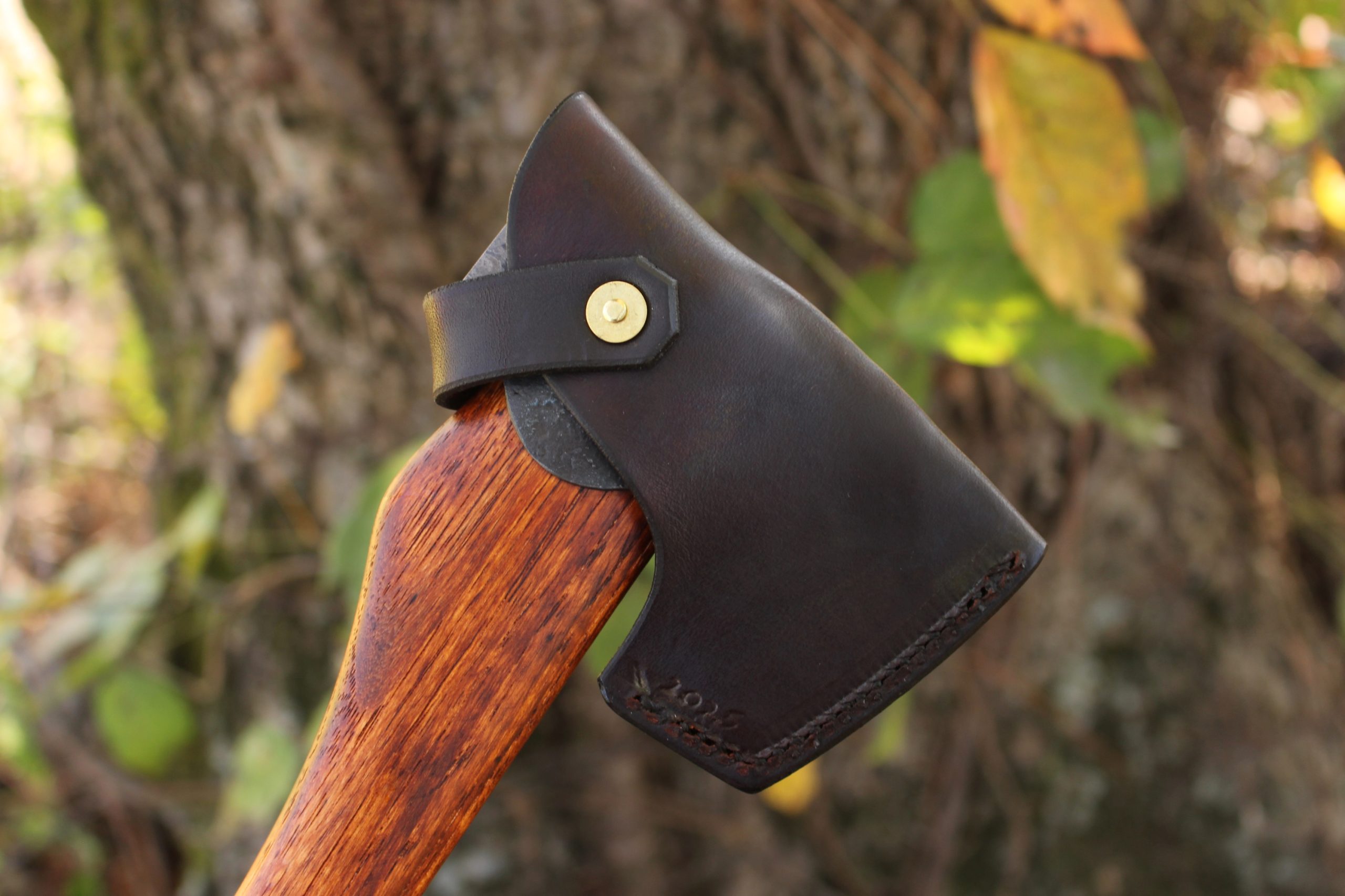handmade, usa made, usa made axe, hatchet, chopping, wood chopping, outdoor, outdoorsman, survival, backwoodsman, hickory, axe made in amera, axes made in the usa, ike bullington, wolf valley forge, valley forge, pack axe, back packing, camping, trail axe, hunting axe, trappers axe, camp axe, bush axe, belt axe, pack axe, leather shoulder rig, chopping axe, leather axe carrier, shoulder sling for axe, Carpenter's Axe, New Wolf Valley Forge Axe Release, WVF
