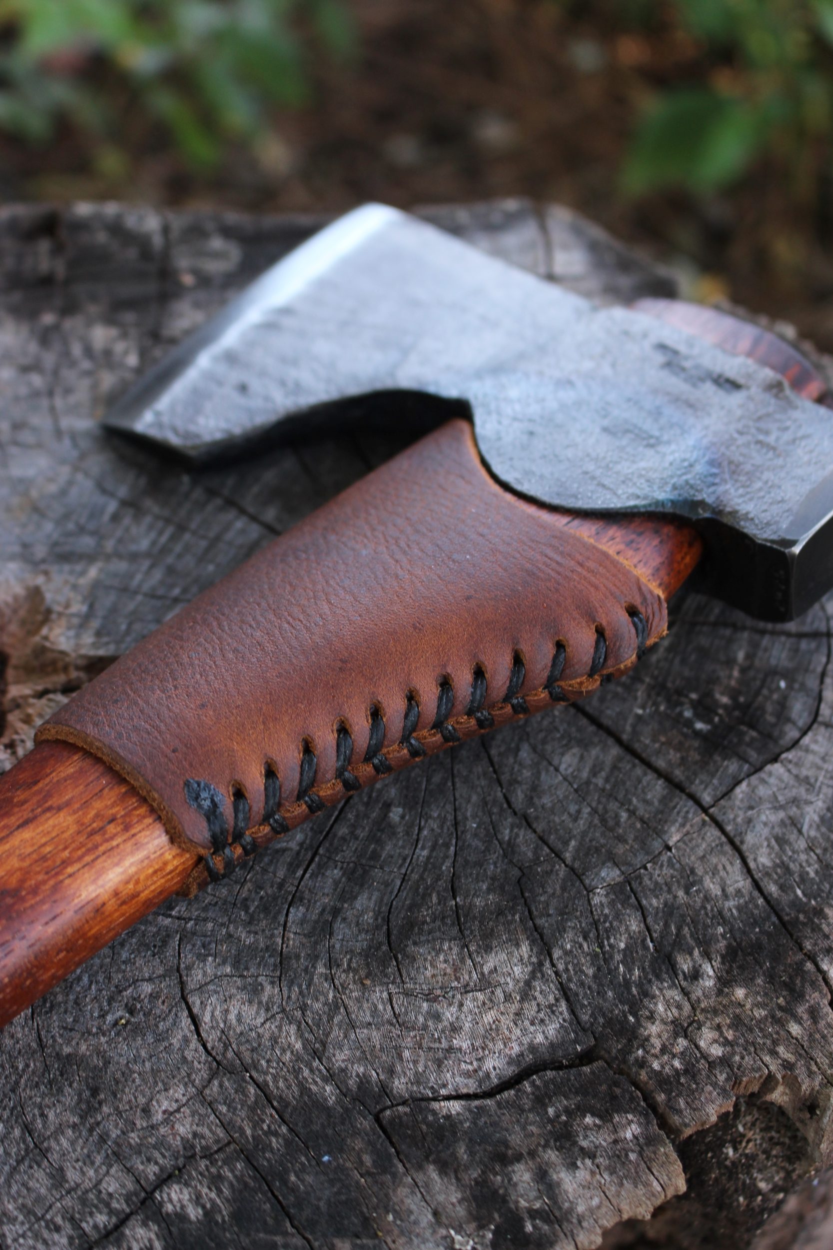 handmade, usa made, usa made axe, hatchet, chopping, wood chopping, outdoor, outdoorsman, survival, backwoodsman, hickory, axe made in amera, axes made in the usa, ike bullington, wolf valley forge, valley forge, pack axe, back packing, camping, trail axe, hunting axe, trappers axe, camp axe, bush axe, belt axe, pack axe, leather shoulder rig, chopping axe, leather axe carrier, shoulder sling for axe, Carpenter's Axe, New Wolf Valley Forge Axe Release, WVF