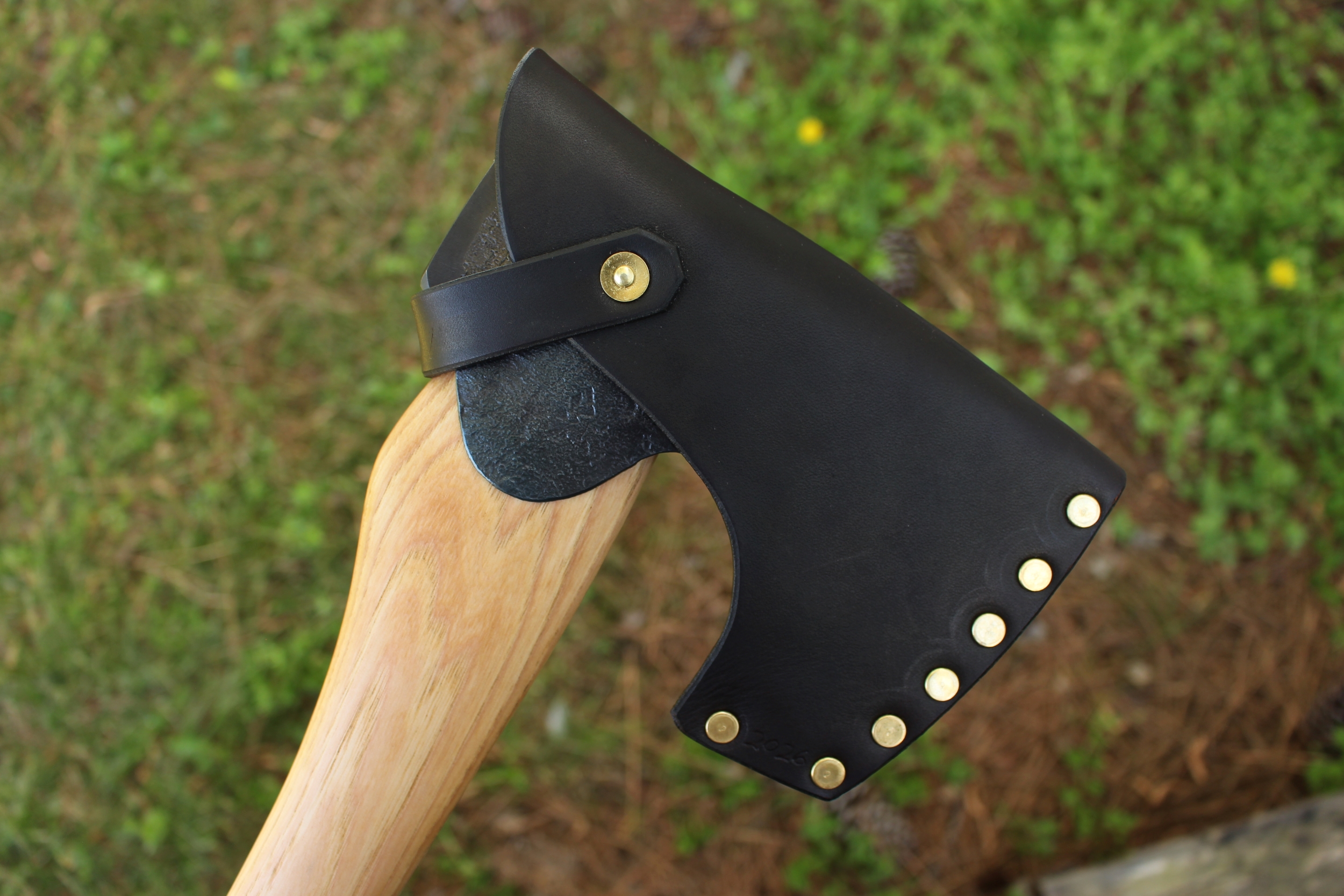handmade, usa made, usa made axe, hatchet, chopping, wood chopping, outdoor, outdoorsman, survival, backwoodsman, hickory, axe made in america, axes made in the usa, ike bullington, wolf valley forge, valley forge, pack axe, back packing, camping, trail axe, hunting axe, trappers axe, camp axe, bush axe, belt axe, pack axe, leather shoulder rig, chopping axe, leather axe carrier, shoulder sling for axe, carpenter's axe, Wolf Valley Forge, Wolf Valley Forge axe release, Axe Wax, haversack, go back, man purse, man bag, canvas bag, reenactor, reenacting