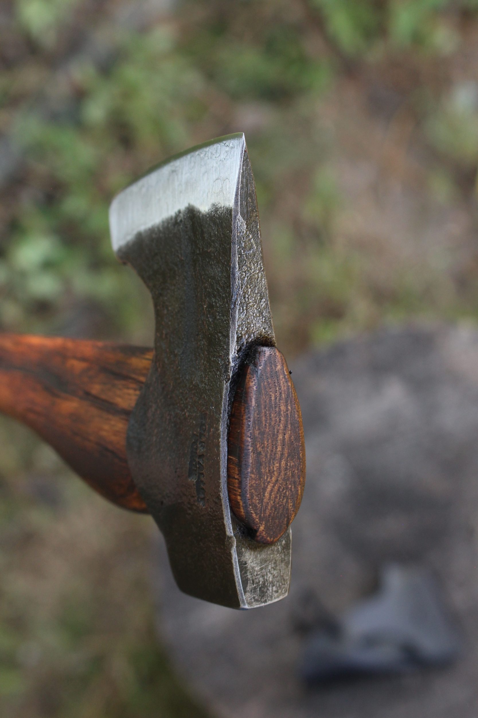 handmade, usa made, usa made axe, hatchet, chopping, wood chopping, outdoor, outdoorsman, survival, backwoodsman, hickory, axe made in america, axes made in the usa, ike bullington, wolf valley forge, valley forge, pack axe, back packing, camping, trail axe, hunting axe, trappers axe, camp axe, bush axe, belt axe, pack axe, leather shoulder rig, chopping axe, leather axe carrier, shoulder sling for axe, carpenter's axe, Wolf Valley Forge, Wolf Valley Forge axe release, Axe Wax, haversack, go back, man purse, man bag, canvas bag, reenactor, reenacting