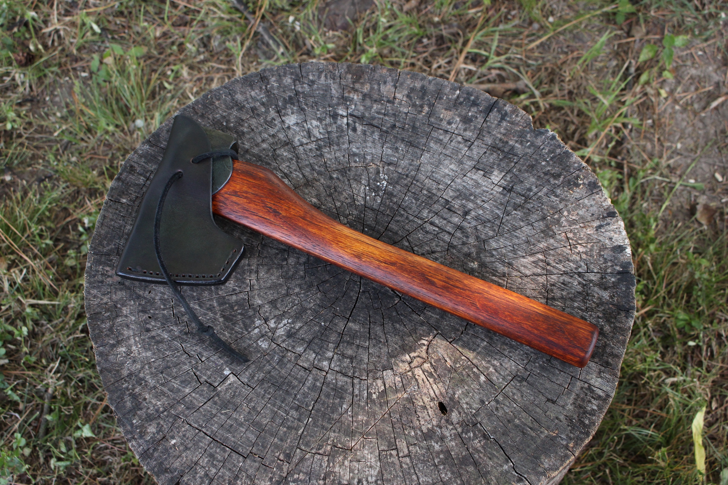 handmade, usa made, usa made axe, hatchet, chopping, wood chopping, outdoor, outdoorsman, survival, backwoodsman, hickory, axe made in america, axes made in the usa, ike bullington, wolf valley forge, valley forge, pack axe, back packing, camping, trail axe, hunting axe, trappers axe, camp axe, bush axe, belt axe, pack axe, leather shoulder rig, chopping axe, leather axe carrier, shoulder sling for axe, carpenter's axe, Wolf Valley Forge, Wolf Valley Forge axe release, Axe Wax, haversack, go back, man purse, man bag, canvas bag, reenactor, reenacting
