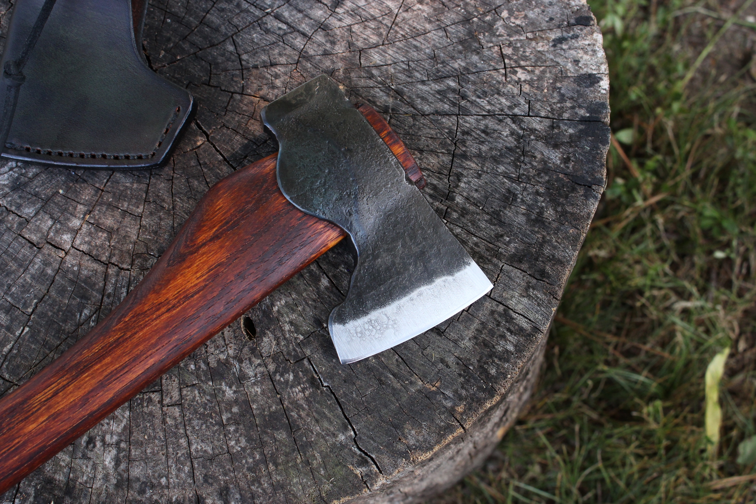 handmade, usa made, usa made axe, hatchet, chopping, wood chopping, outdoor, outdoorsman, survival, backwoodsman, hickory, axe made in america, axes made in the usa, ike bullington, wolf valley forge, valley forge, pack axe, back packing, camping, trail axe, hunting axe, trappers axe, camp axe, bush axe, belt axe, pack axe, leather shoulder rig, chopping axe, leather axe carrier, shoulder sling for axe, carpenter's axe, Wolf Valley Forge, Wolf Valley Forge axe release, Axe Wax, haversack, go back, man purse, man bag, canvas bag, reenactor, reenacting