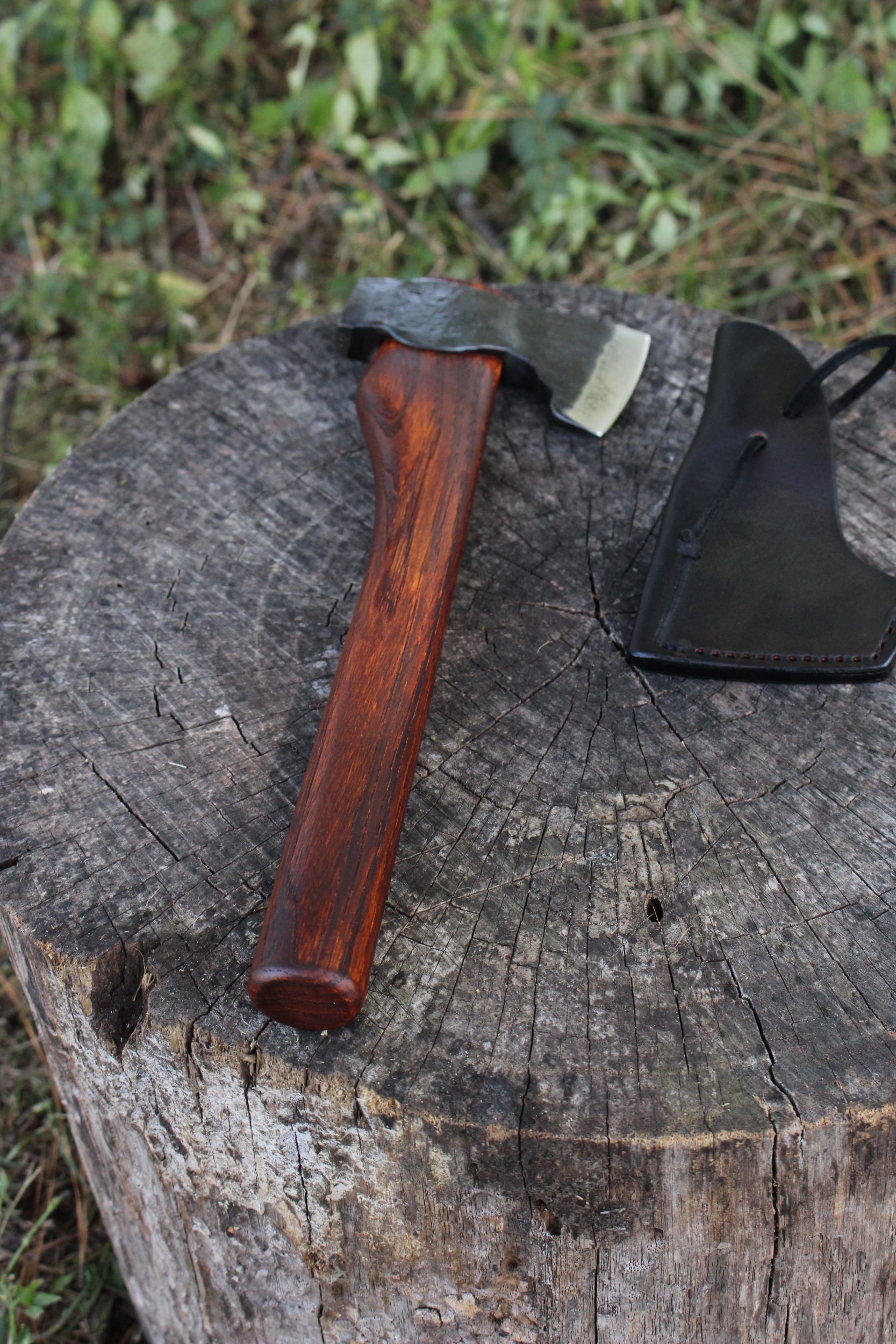 handmade, usa made, usa made axe, hatchet, chopping, wood chopping, outdoor, outdoorsman, survival, backwoodsman, hickory, axe made in america, axes made in the usa, ike bullington, wolf valley forge, valley forge, pack axe, back packing, camping, trail axe, hunting axe, trappers axe, camp axe, bush axe, belt axe, pack axe, leather shoulder rig, chopping axe, leather axe carrier, shoulder sling for axe, carpenter's axe, Wolf Valley Forge, Wolf Valley Forge axe release, Axe Wax, haversack, go back, man purse, man bag, canvas bag, reenactor, reenacting