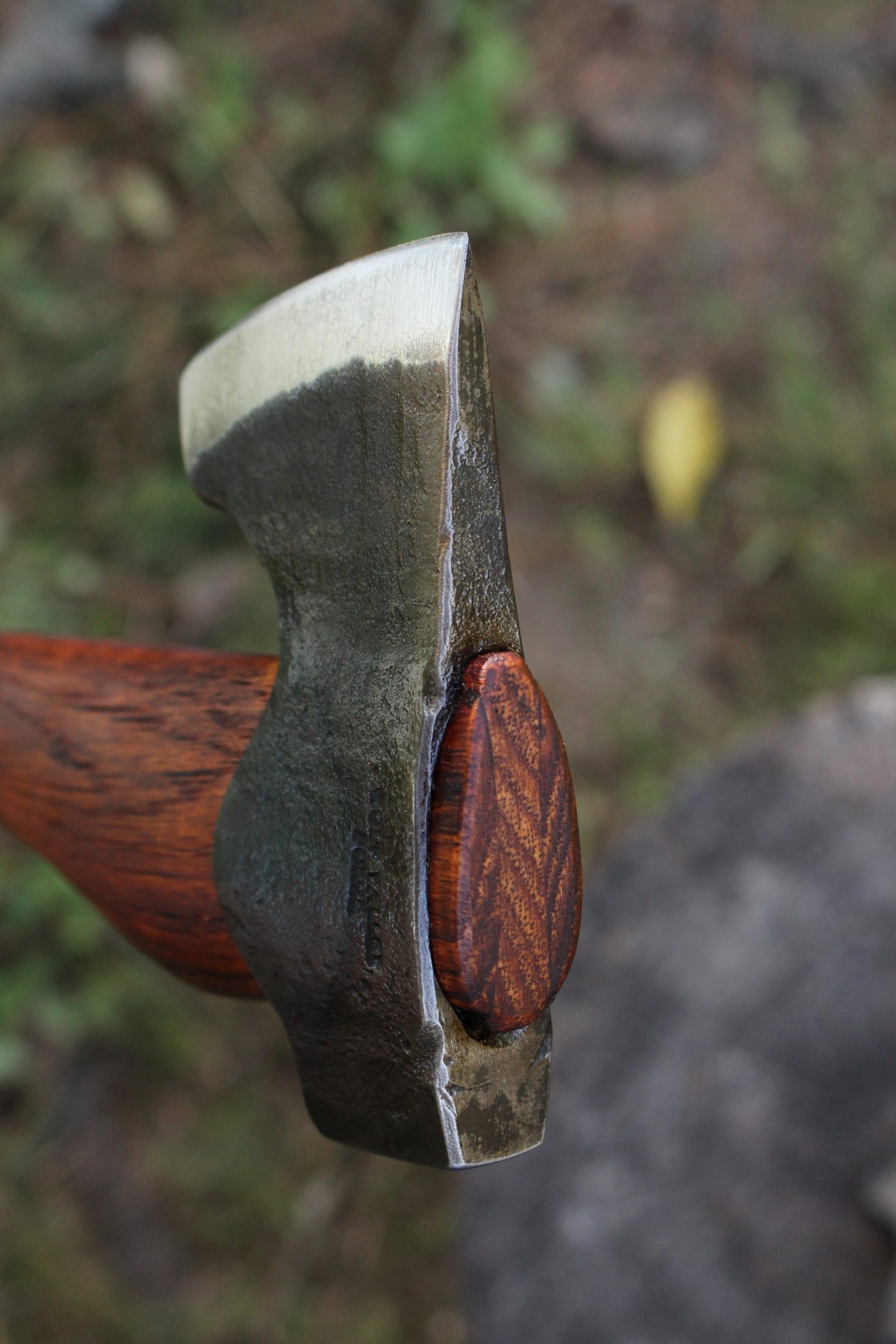 handmade, usa made, usa made axe, hatchet, chopping, wood chopping, outdoor, outdoorsman, survival, backwoodsman, hickory, axe made in america, axes made in the usa, ike bullington, wolf valley forge, valley forge, pack axe, back packing, camping, trail axe, hunting axe, trappers axe, camp axe, bush axe, belt axe, pack axe, leather shoulder rig, chopping axe, leather axe carrier, shoulder sling for axe, carpenter's axe, Wolf Valley Forge, Wolf Valley Forge axe release, Axe Wax, haversack, go back, man purse, man bag, canvas bag, reenactor, reenacting