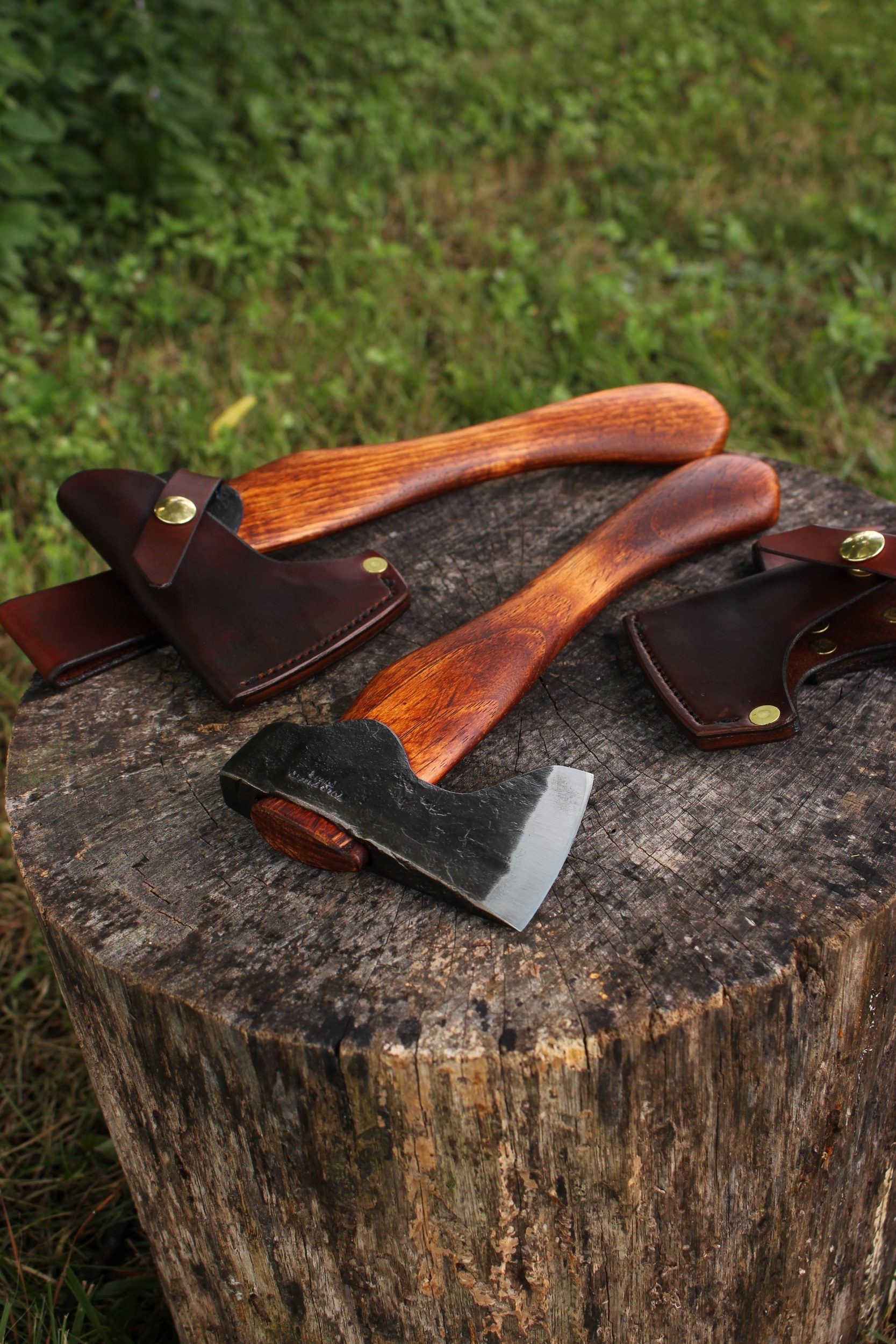 handmade, usa made, usa made axe, hatchet, chopping, wood chopping, outdoor, outdoorsman, survival, backwoodsman, hickory, axe made in america, axes made in the usa, ike bullington, wolf valley forge, valley forge, pack axe, back packing, camping, trail axe, hunting axe, trappers axe, camp axe, bush axe, belt axe, pack axe, leather shoulder rig, chopping axe, leather axe carrier, shoulder sling for axe, carpenter's axe, Wolf Valley Forge, Wolf Valley Forge axe release, Axe Wax, haversack, go back, man purse, man bag, canvas bag, reenactor, reenacting