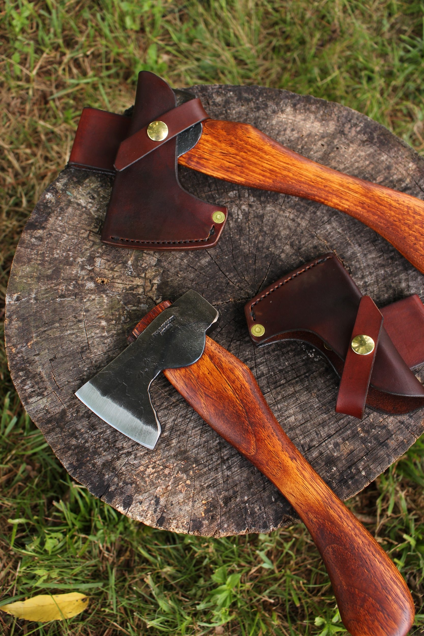 handmade, usa made, usa made axe, hatchet, chopping, wood chopping, outdoor, outdoorsman, survival, backwoodsman, hickory, axe made in america, axes made in the usa, ike bullington, wolf valley forge, valley forge, pack axe, back packing, camping, trail axe, hunting axe, trappers axe, camp axe, bush axe, belt axe, pack axe, leather shoulder rig, chopping axe, leather axe carrier, shoulder sling for axe, carpenter's axe, Wolf Valley Forge, Wolf Valley Forge axe release, Axe Wax, haversack, go back, man purse, man bag, canvas bag, reenactor, reenacting