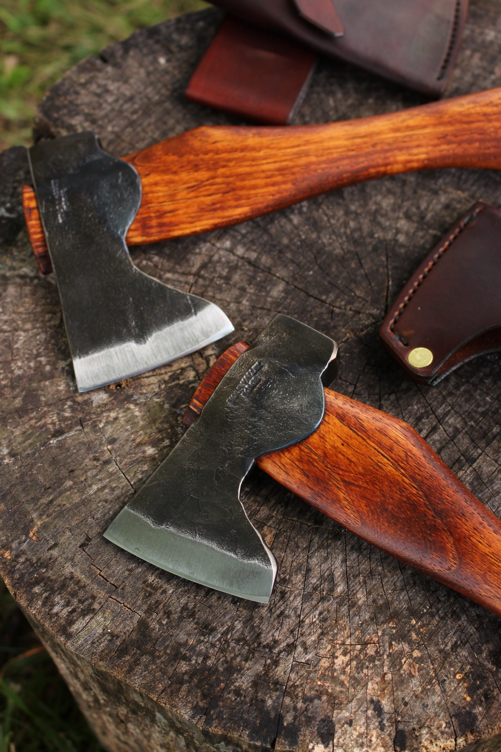 handmade, usa made, usa made axe, hatchet, chopping, wood chopping, outdoor, outdoorsman, survival, backwoodsman, hickory, axe made in america, axes made in the usa, ike bullington, wolf valley forge, valley forge, pack axe, back packing, camping, trail axe, hunting axe, trappers axe, camp axe, bush axe, belt axe, pack axe, leather shoulder rig, chopping axe, leather axe carrier, shoulder sling for axe, carpenter's axe, Wolf Valley Forge, Wolf Valley Forge axe release, Axe Wax, haversack, go back, man purse, man bag, canvas bag, reenactor, reenacting
