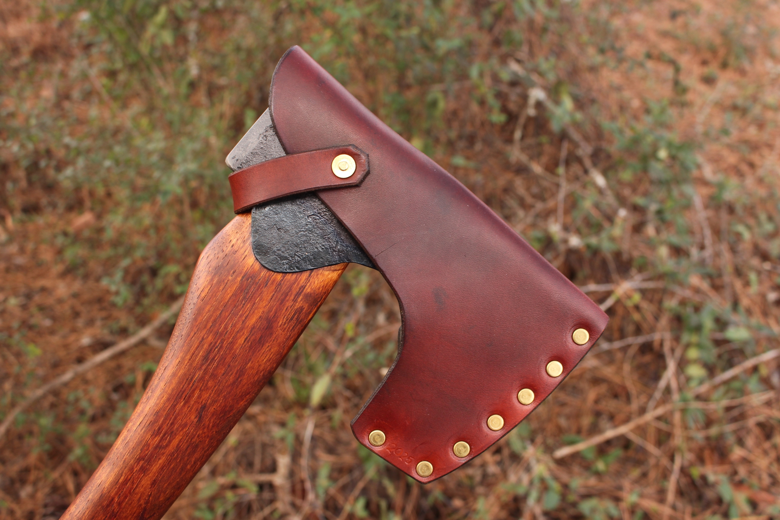 handmade, usa made, usa made axe, hatchet, chopping, wood chopping, outdoor, outdoorsman, survival, backwoodsman, hickory, axe made in america, axes made in the usa, ike bullington, wolf valley forge, valley forge, pack axe, back packing, camping, trail axe, hunting axe, trappers axe, camp axe, bush axe, belt axe, pack axe, leather shoulder rig, chopping axe, leather axe carrier, shoulder sling for axe, carpenter's axe, Wolf Valley Forge, Wolf Valley Forge axe release, Axe Wax, haversack, go back, man purse, man bag, canvas bag, reenactor, reenacting