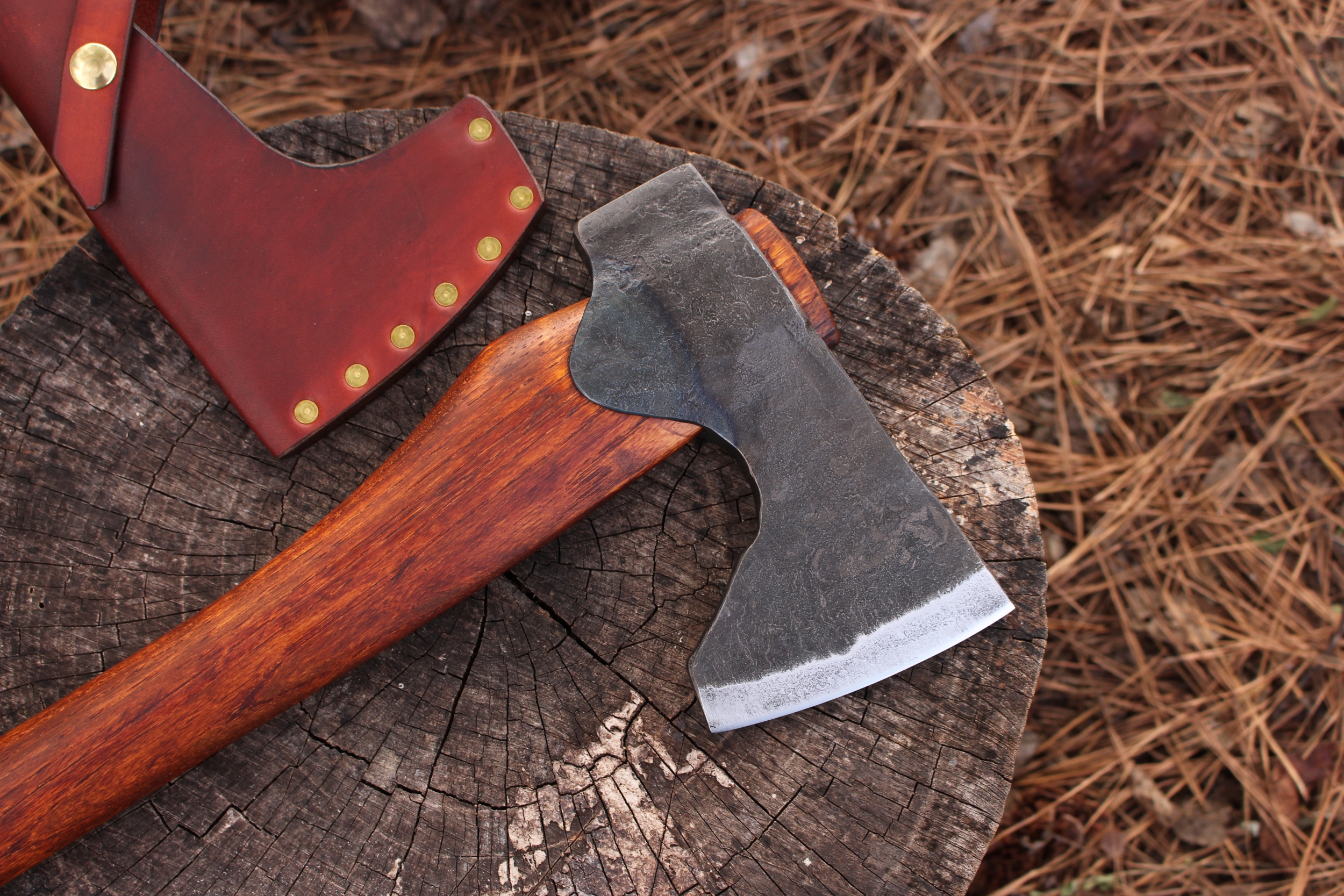 handmade, usa made, usa made axe, hatchet, chopping, wood chopping, outdoor, outdoorsman, survival, backwoodsman, hickory, axe made in america, axes made in the usa, ike bullington, wolf valley forge, valley forge, pack axe, back packing, camping, trail axe, hunting axe, trappers axe, camp axe, bush axe, belt axe, pack axe, leather shoulder rig, chopping axe, leather axe carrier, shoulder sling for axe, carpenter's axe, Wolf Valley Forge, Wolf Valley Forge axe release, Axe Wax, haversack, go back, man purse, man bag, canvas bag, reenactor, reenacting