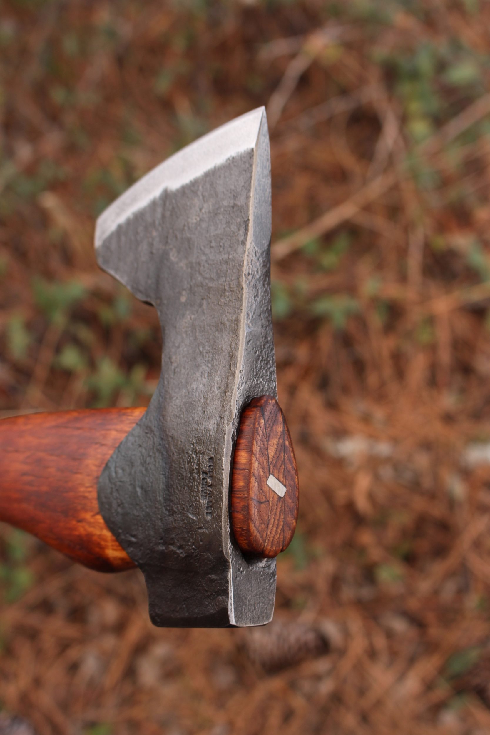 handmade, usa made, usa made axe, hatchet, chopping, wood chopping, outdoor, outdoorsman, survival, backwoodsman, hickory, axe made in america, axes made in the usa, ike bullington, wolf valley forge, valley forge, pack axe, back packing, camping, trail axe, hunting axe, trappers axe, camp axe, bush axe, belt axe, pack axe, leather shoulder rig, chopping axe, leather axe carrier, shoulder sling for axe, carpenter's axe, Wolf Valley Forge, Wolf Valley Forge axe release, Axe Wax, haversack, go back, man purse, man bag, canvas bag, reenactor, reenacting