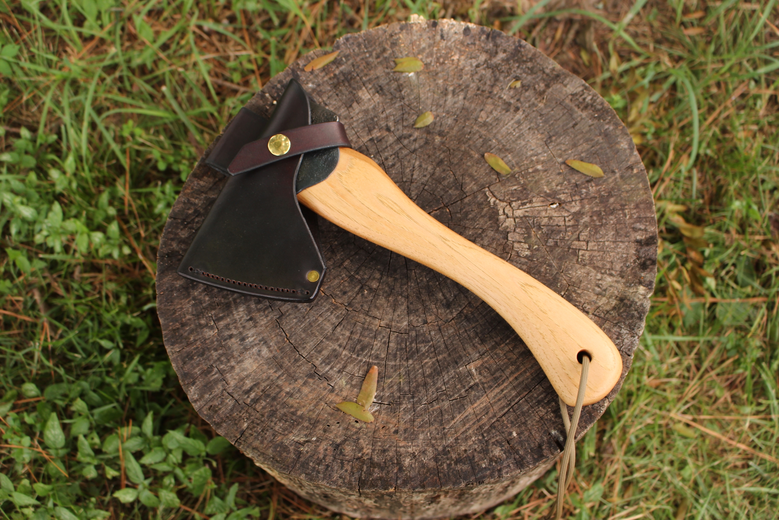 handmade, usa made, usa made axe, hatchet, chopping, wood chopping, outdoor, outdoorsman, survival, backwoodsman, hickory, axe made in america, axes made in the usa, ike bullington, wolf valley forge, valley forge, pack axe, back packing, camping, trail axe, hunting axe, trappers axe, camp axe, bush axe, belt axe, pack axe, leather shoulder rig, chopping axe, leather axe carrier, shoulder sling for axe, carpenter's axe, Wolf Valley Forge, Wolf Valley Forge axe release, Axe Wax, haversack, go back, man purse, man bag, canvas bag, reenactor, reenacting