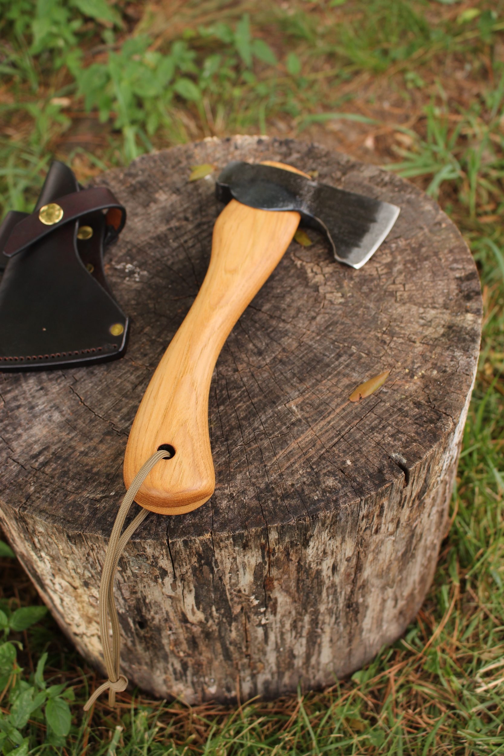 handmade, usa made, usa made axe, hatchet, chopping, wood chopping, outdoor, outdoorsman, survival, backwoodsman, hickory, axe made in america, axes made in the usa, ike bullington, wolf valley forge, valley forge, pack axe, back packing, camping, trail axe, hunting axe, trappers axe, camp axe, bush axe, belt axe, pack axe, leather shoulder rig, chopping axe, leather axe carrier, shoulder sling for axe, carpenter's axe, Wolf Valley Forge, Wolf Valley Forge axe release, Axe Wax, haversack, go back, man purse, man bag, canvas bag, reenactor, reenacting