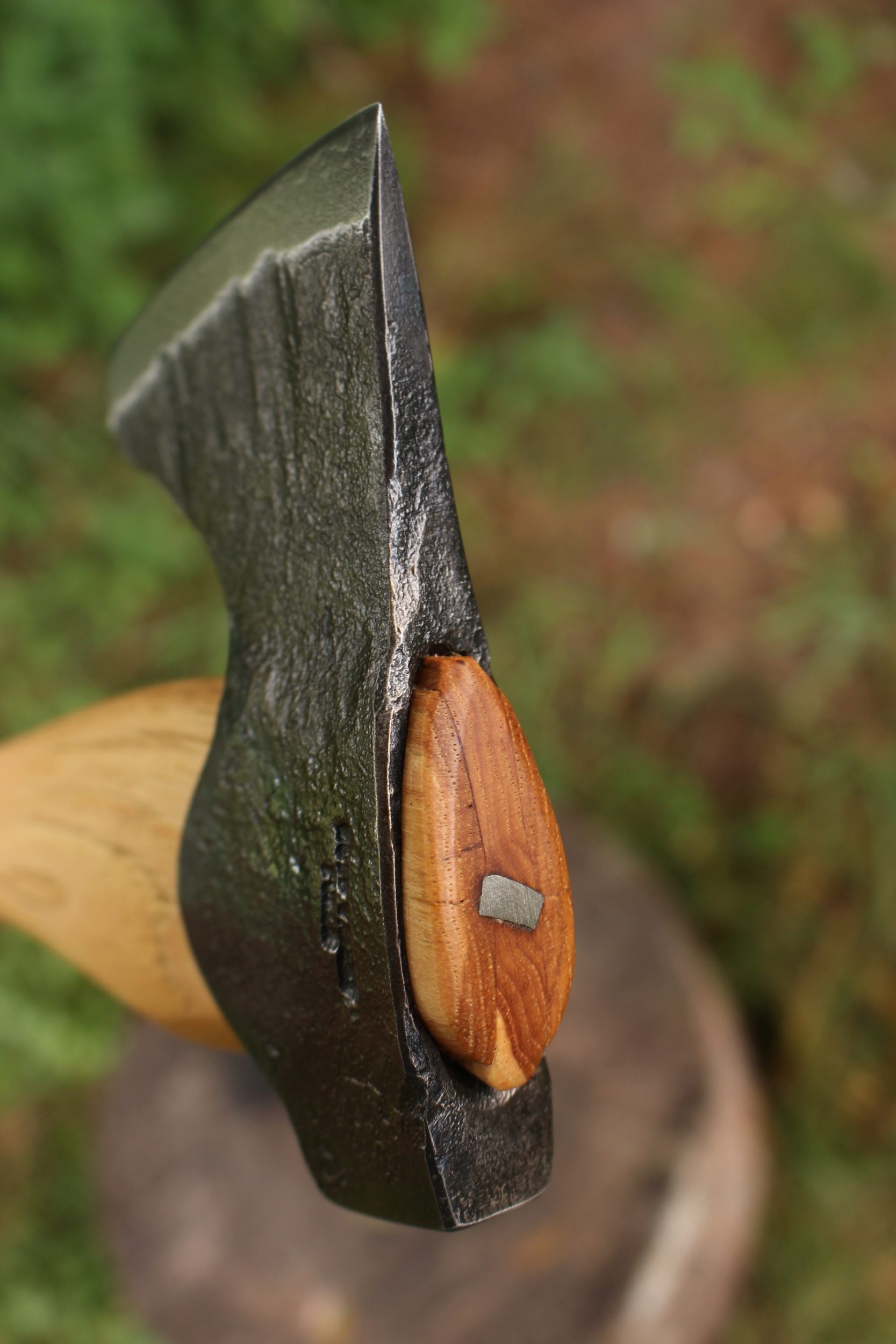 handmade, usa made, usa made axe, hatchet, chopping, wood chopping, outdoor, outdoorsman, survival, backwoodsman, hickory, axe made in america, axes made in the usa, ike bullington, wolf valley forge, valley forge, pack axe, back packing, camping, trail axe, hunting axe, trappers axe, camp axe, bush axe, belt axe, pack axe, leather shoulder rig, chopping axe, leather axe carrier, shoulder sling for axe, carpenter's axe, Wolf Valley Forge, Wolf Valley Forge axe release, Axe Wax, haversack, go back, man purse, man bag, canvas bag, reenactor, reenacting