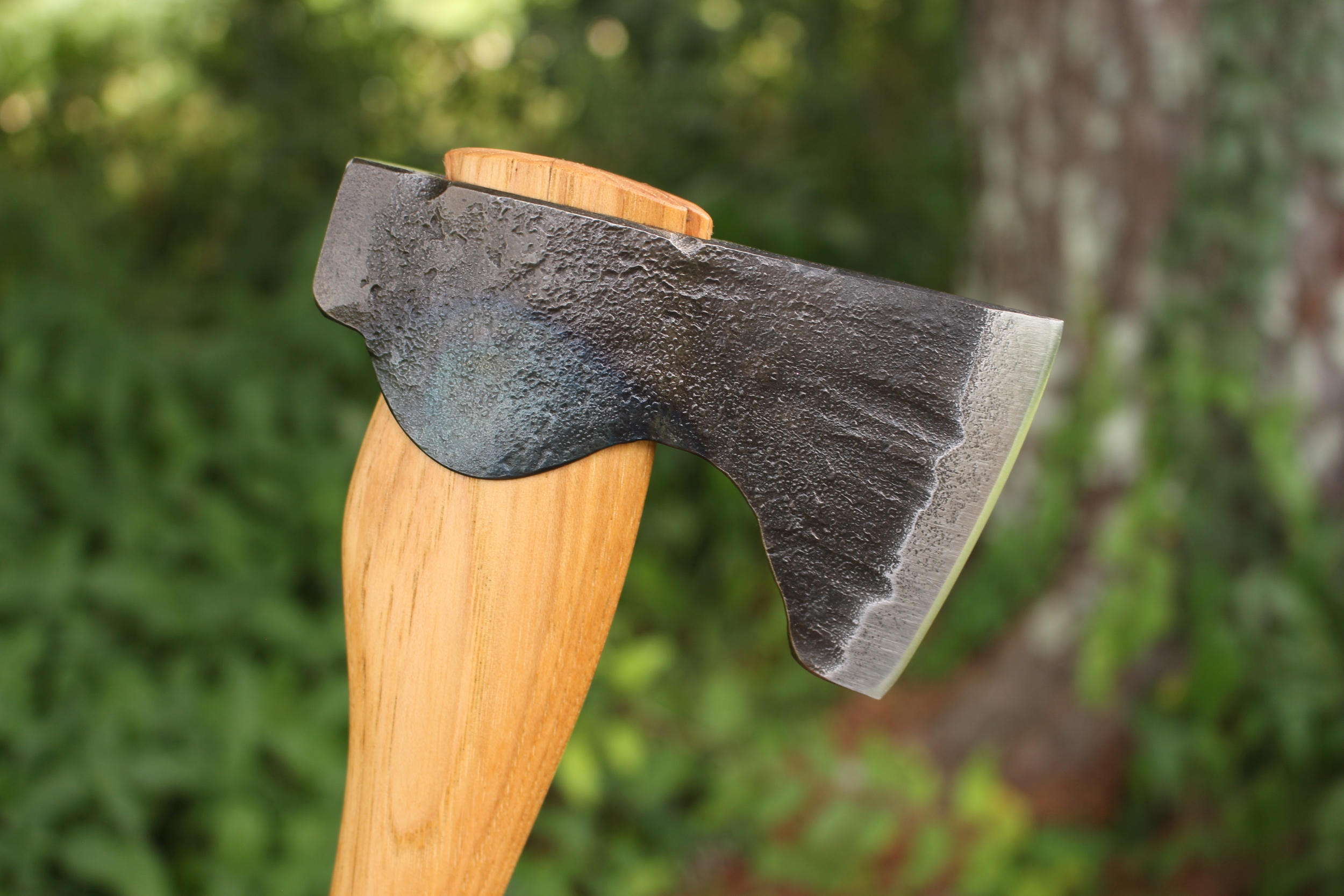 handmade, usa made, usa made axe, hatchet, chopping, wood chopping, outdoor, outdoorsman, survival, backwoodsman, hickory, axe made in america, axes made in the usa, ike bullington, wolf valley forge, valley forge, pack axe, back packing, camping, trail axe, hunting axe, trappers axe, camp axe, bush axe, belt axe, pack axe, leather shoulder rig, chopping axe, leather axe carrier, shoulder sling for axe, carpenter's axe, Wolf Valley Forge, Wolf Valley Forge axe release, Axe Wax, haversack, go back, man purse, man bag, canvas bag, reenactor, reenacting